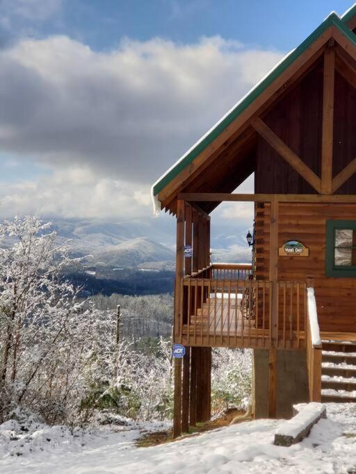 Villa Yogi'S Den: Breathtaking Views! 3 Min To Dollywood, On 1 Acre! Sevierville Exterior foto